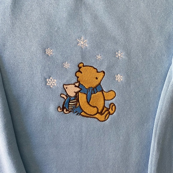 Winnie the Pooh Winter Embroidered Sweatshirt - Picture 3 of 4